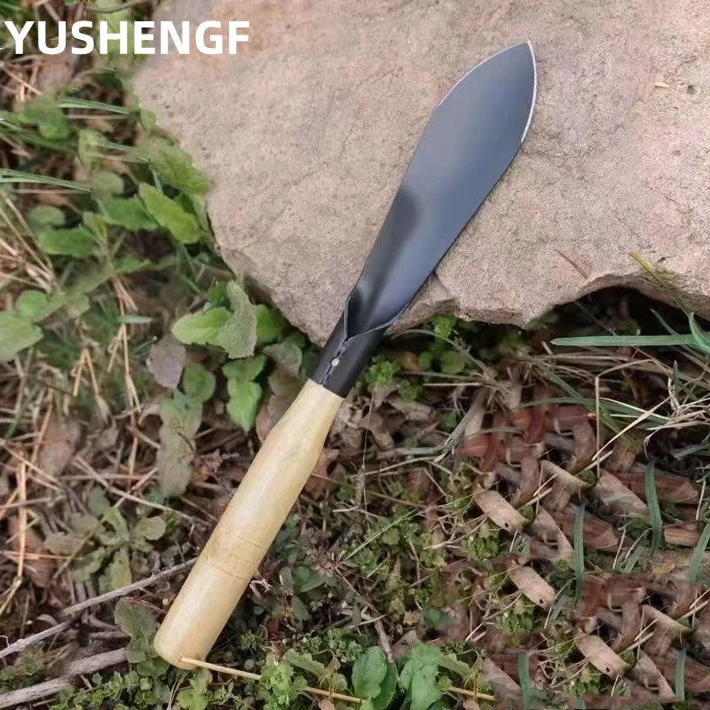 Pá multifuncional para jardim, ferramenta para cavar vegetais selvagens