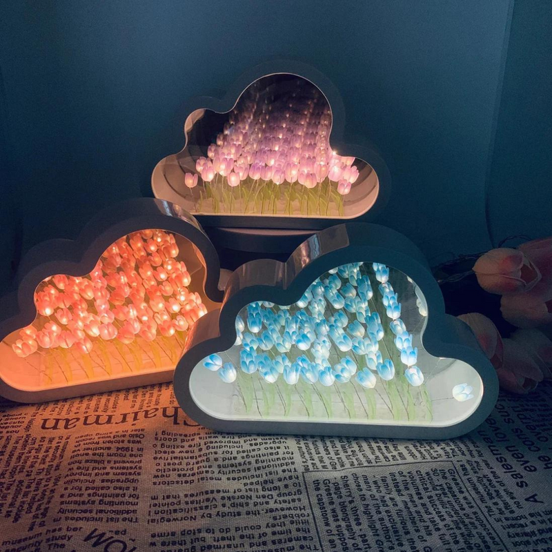 TulipCloud® - Nuvem de Tulipas Infinitas + BRINDE EXCLUSIVO (Umidificador de Ar Portátil)