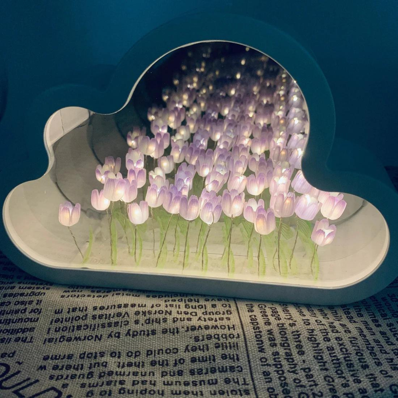 TulipCloud® - Nuvem de Tulipas Infinitas + BRINDE EXCLUSIVO (Umidificador de Ar Portátil)