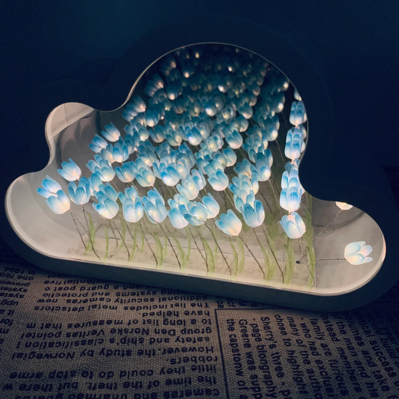 TulipCloud® - Nuvem de Tulipas Infinitas + BRINDE EXCLUSIVO (Umidificador de Ar Portátil)